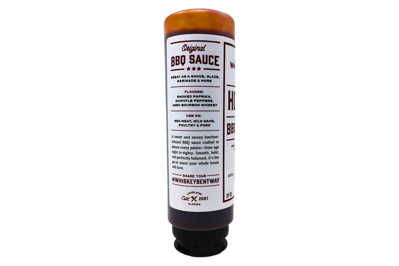 WHISKEY BENT The House - Original BBQ Sauce